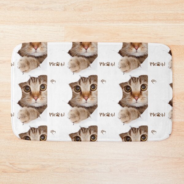 Item preview, MEOW Kitten Tearing Paper designed and sold by FAMILY DYNASTY.