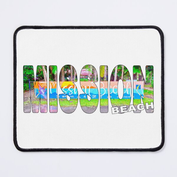 Item preview, MISSION BEACH - Welcome Sign North QLD Cassowary Coast designed and sold by Adam Gormley.
