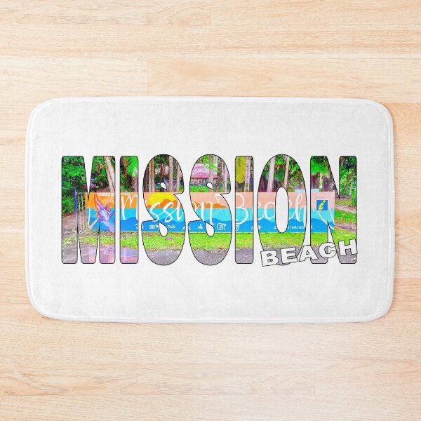 Item preview, MISSION BEACH - Welcome Sign North QLD Cassowary Coast designed and sold by Adam Gormley.