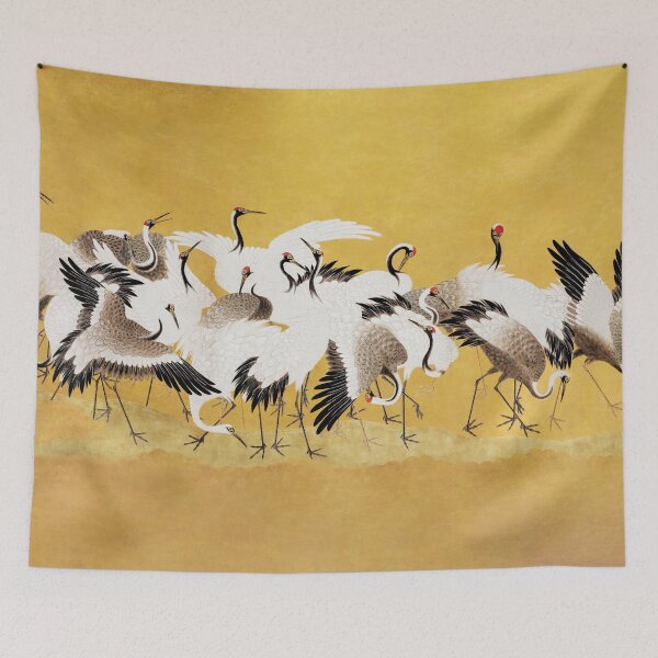 Item preview, Gold Cranes designed and sold by MyInspiredPrint.