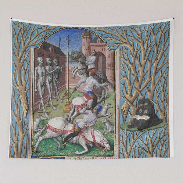 Item preview, Wharncliffe Hours Three Living - Medieval Manuscript designed and sold by themasters.