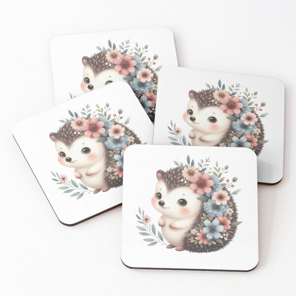 Item preview, Spring Woodland Hedgehog designed and sold by CookieandShadow.