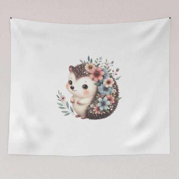 Item preview, Spring Woodland Hedgehog designed and sold by CookieandShadow.