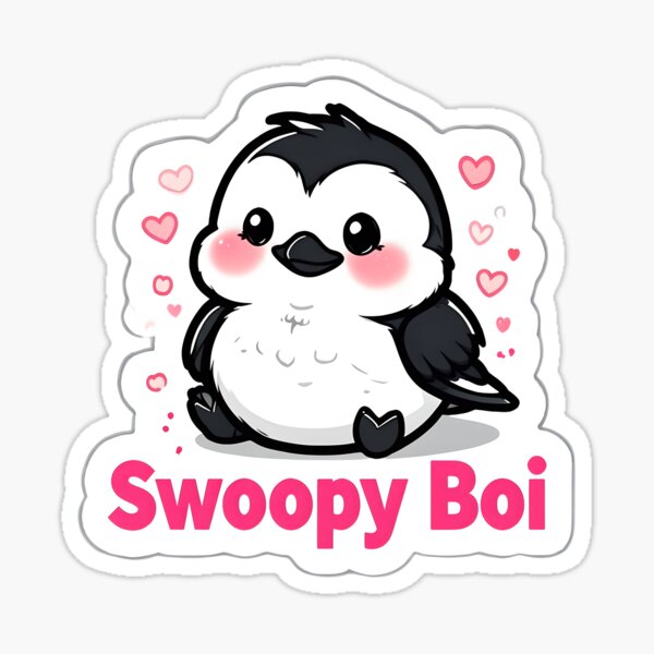 Item preview, Swoopy Boi – Cute Baby Magpie Art | Funny Australian Gift for Her, Nursery Decor, Mother’s Day, Birthday designed and sold by XyphosDesigns.
