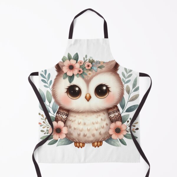 Item preview, Spring Woodland Owl designed and sold by CookieandShadow.