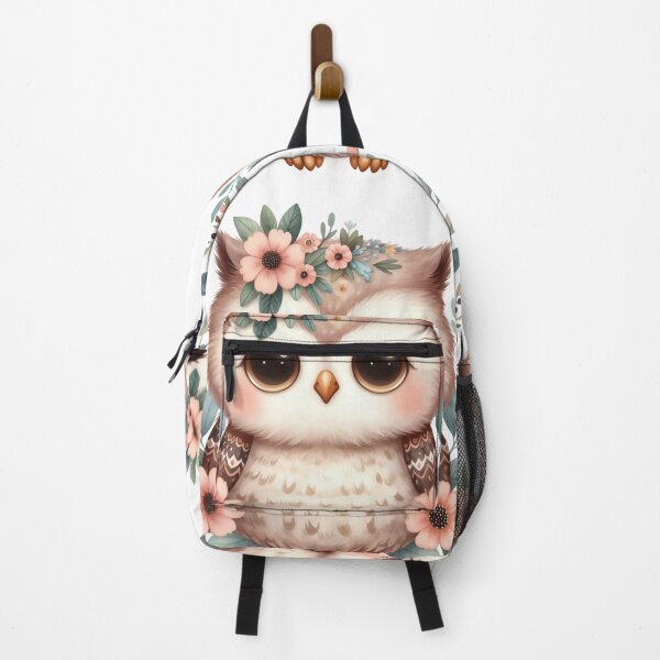 Item preview, Spring Woodland Owl designed and sold by CookieandShadow.