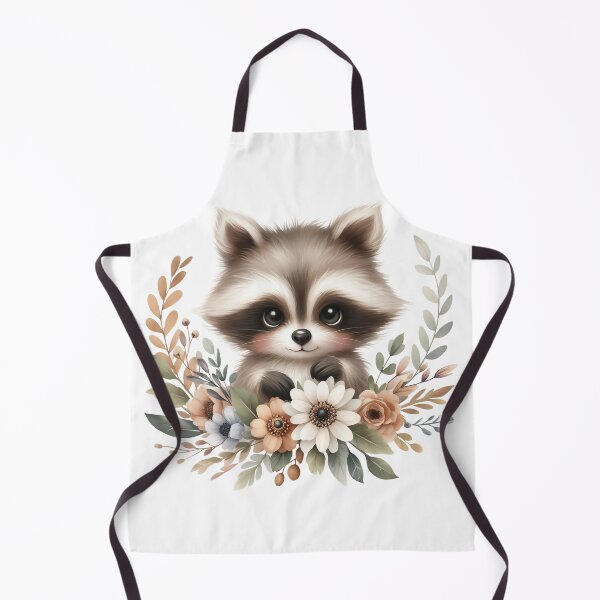 Item preview, Spring Woodland Raccoon designed and sold by CookieandShadow.