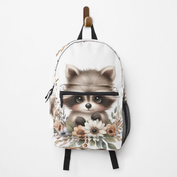Item preview, Spring Woodland Raccoon designed and sold by CookieandShadow.