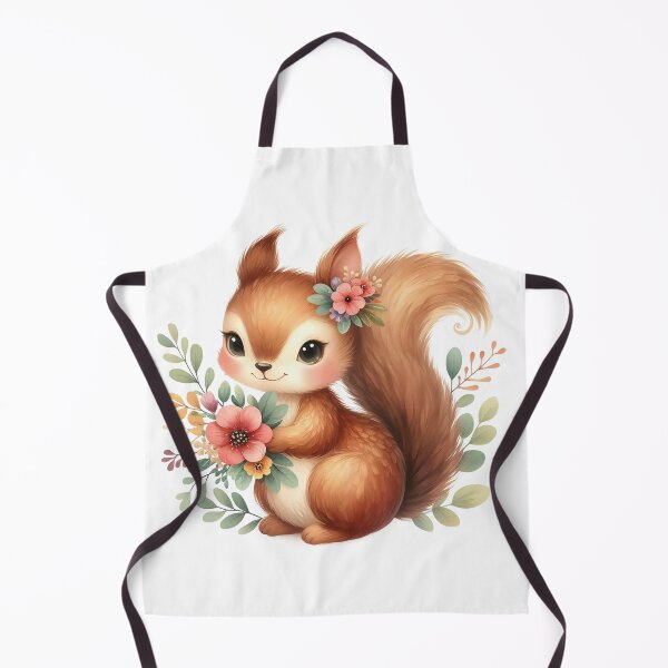 Item preview, Spring Woodland Squirrel designed and sold by CookieandShadow.