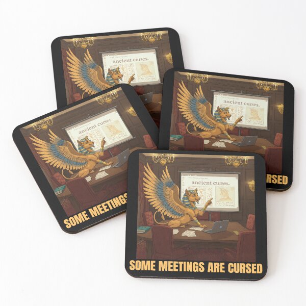 Item preview, Curses and Deadlines designed and sold by Motivora.