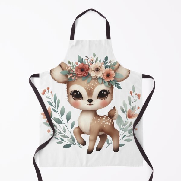 Item preview, Spring Woodland Deer designed and sold by CookieandShadow.