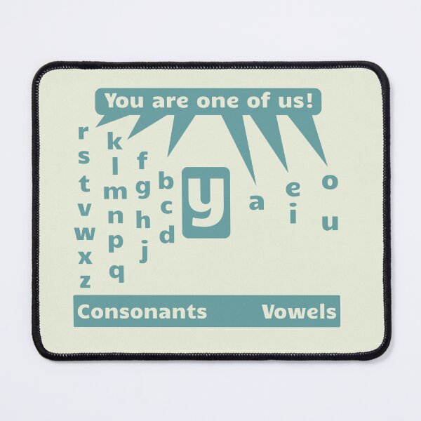 Item preview, Vowels and consonants English language designed and sold by piedaydesigns.