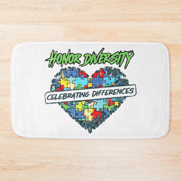Item preview, Honor Diversity – Heart Puzzle Design | Celebrating Differences, Autism Awareness, Inclusion Gift designed and sold by BlushingCreatives.