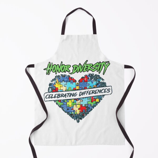 Item preview, Honor Diversity – Heart Puzzle Design | Celebrating Differences, Autism Awareness, Inclusion Gift designed and sold by BlushingCreatives.