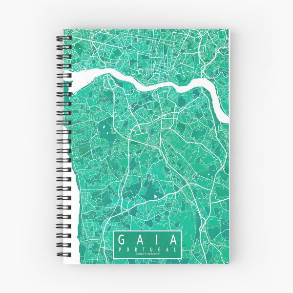 Item preview, Vila Nova de Gaia City Map of Portugal - Watercolor designed and sold by deMAP.
