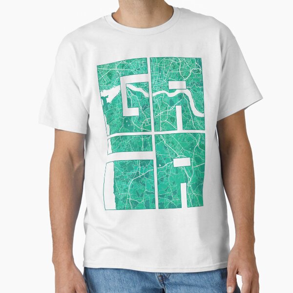 Item preview, Vila Nova de Gaia City Map of Portugal - Watercolor designed and sold by deMAP.