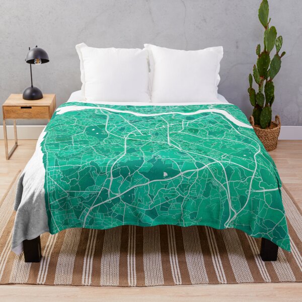 Item preview, Vila Nova de Gaia City Map of Portugal - Watercolor designed and sold by deMAP.
