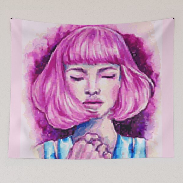 Item preview, Pixelated Pink Girl designed and sold by HopeDetour.
