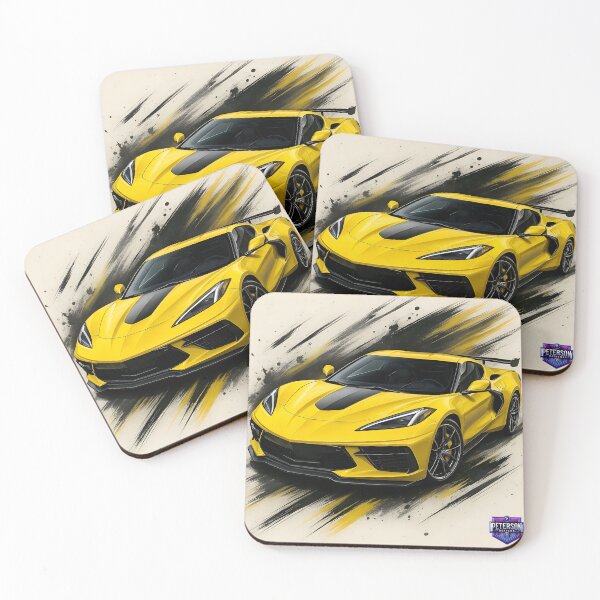 Item preview, Chevy C8 Fanart (Yellow) designed and sold by Peterson Designs.