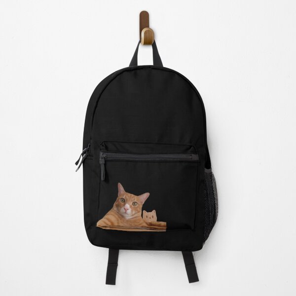 Item preview, Funny ginger cat taking a selfie, cute pet portrait from below. designed and sold by Pat-Koon.