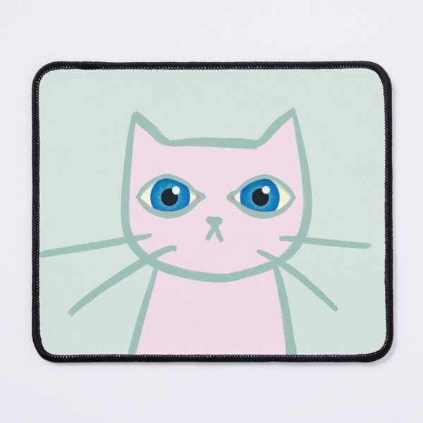 Item preview, Blank stare big eyes cat designed and sold by sunlucky.