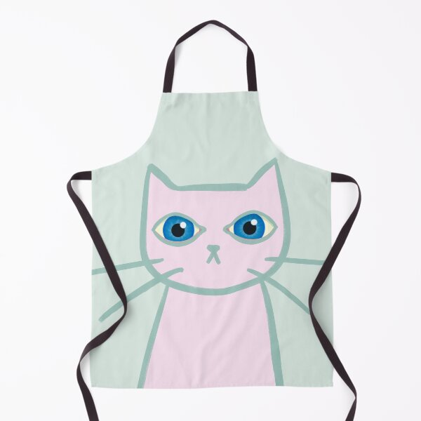 Item preview, Blank stare big eyes cat designed and sold by sunlucky.