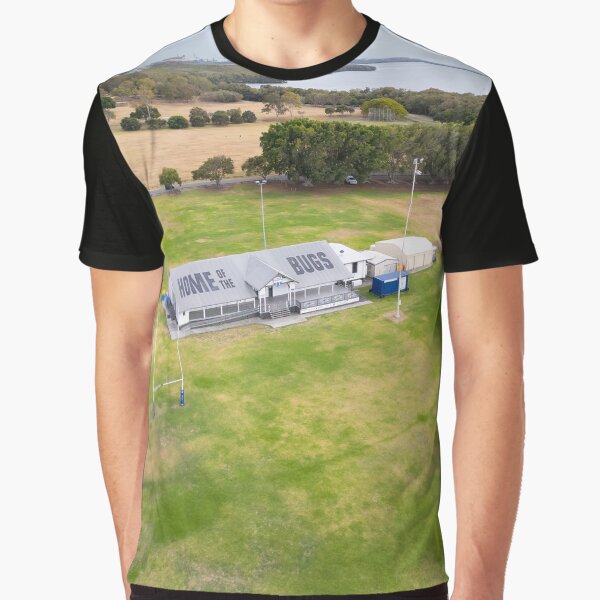 Item preview, Aerial View of Elanora Park Rugby Field in Wynnum, Brisbane designed and sold by Michael McGimpsey.