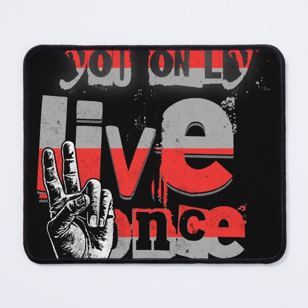 Item preview, You Only Live Once designed and sold by OZTMAN.