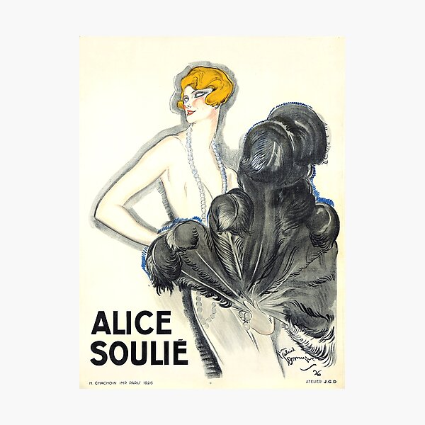 Item preview, Alice Soulié designed and sold by Donkey's Salad.