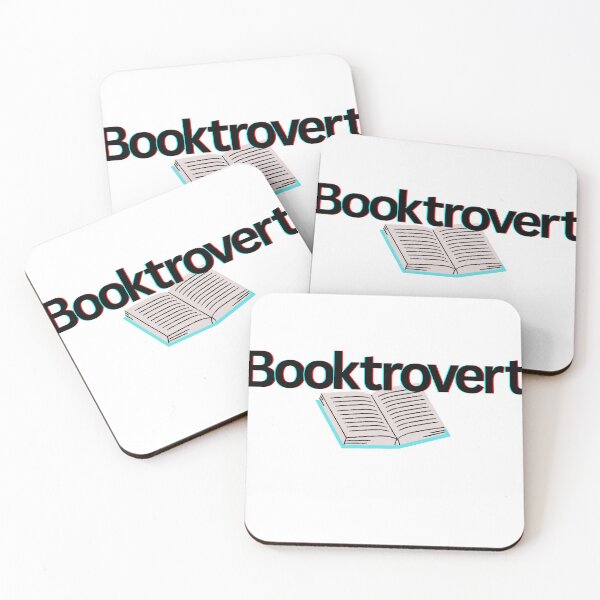 Item preview, Booktrovert merch for introverted book lovers designed and sold by LibrarianLauren.