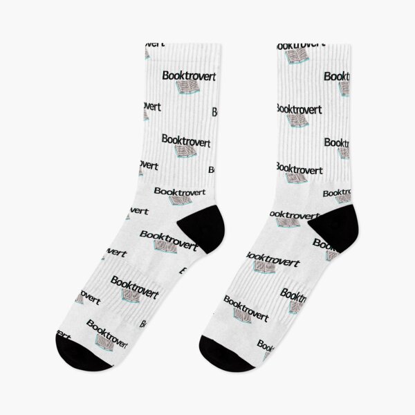 Item preview, Booktrovert merch for introverted book lovers designed and sold by LibrarianLauren.