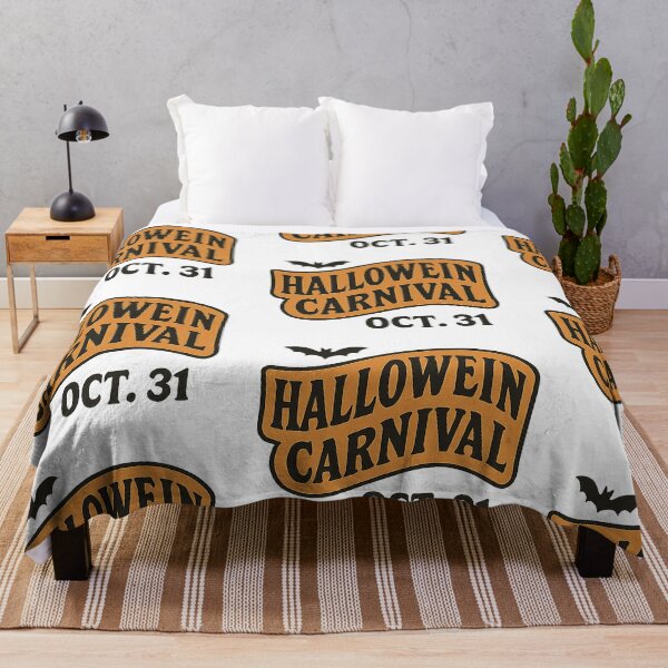 Item preview, Vintage Halloween Carnival Sign – Retro October 31 Graphic for Stickers, Posters & Fall Decor designed and sold by HAFIZ-DP.