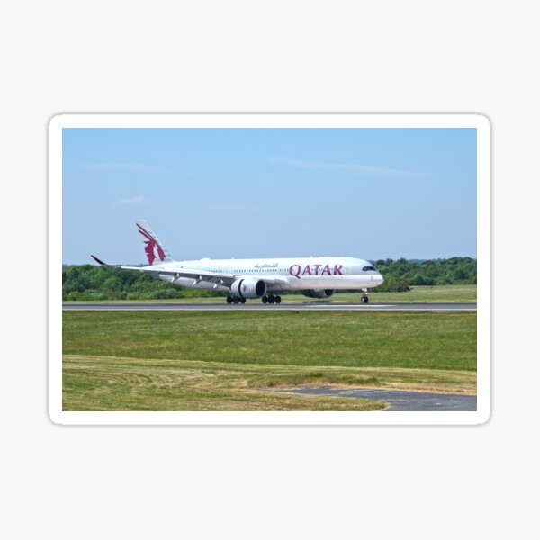 MAN from DOH Qatar Airbus A350-941 Sticker