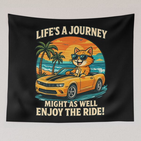 Item preview, Life's A Journey Might As Well Enjoy The Ride designed and sold by AJBiloxi.