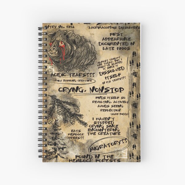 Aperçu de l'œuvre Études cryptides | Squonk créée et vendue par drkmatt3rstudio.