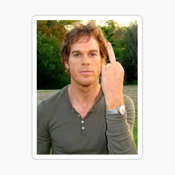 Item preview, Dexter Morgan flipping off designed and sold by LeSeller.