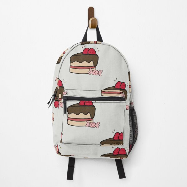 Item preview, Cute Strawberry Cake Pattern – Kawaii Dessert Doodle Design designed and sold by inelistudio.