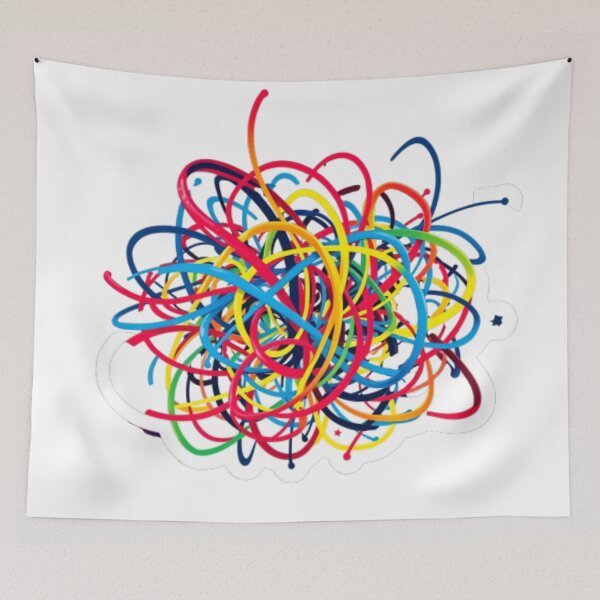 Item preview, colorful doodling  designed and sold by Highpinch.