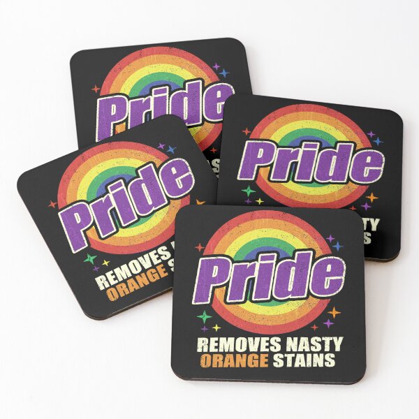 Item preview,  Resist Trump Remove Stubborn Orange Stains Pride Month LGBTQ designed and sold by MackenzieBin.