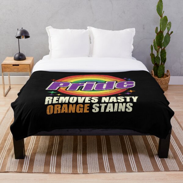 Item preview,  Resist Trump Remove Stubborn Orange Stains Pride Month LGBTQ designed and sold by MackenzieBin.