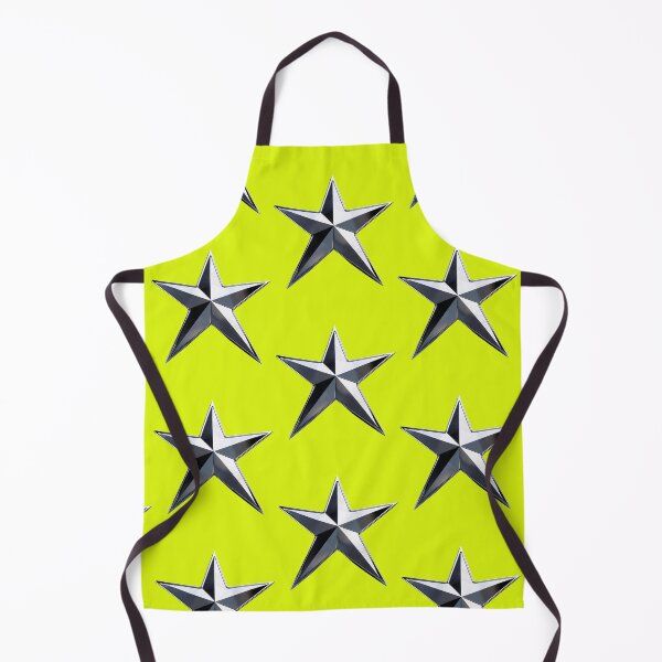 Item preview, Five Pointed Polished Chrome Star designed and sold by JaynAli.