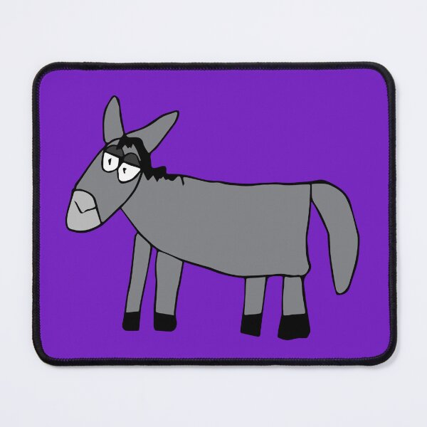 Item preview, Dopey Donkey (Purple Background) by Everything Eli designed and sold by EverythingEli.