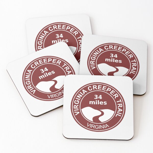 Item preview, Virginia Creeper Trail Virginia 34 Miles designed and sold by bivenart.