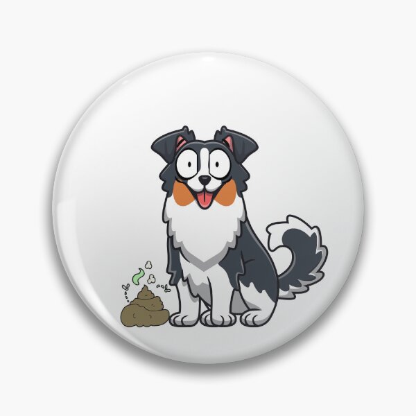 Item preview, Funny Collie dog smells stinky poo designed and sold by Pet Station.