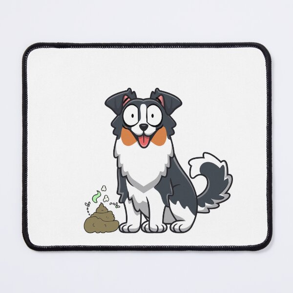 Item preview, Funny Collie dog smells stinky poo designed and sold by Pet Station.