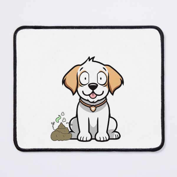 Item preview, Funny Happy dog smells stinky poo designed and sold by Pet Station.
