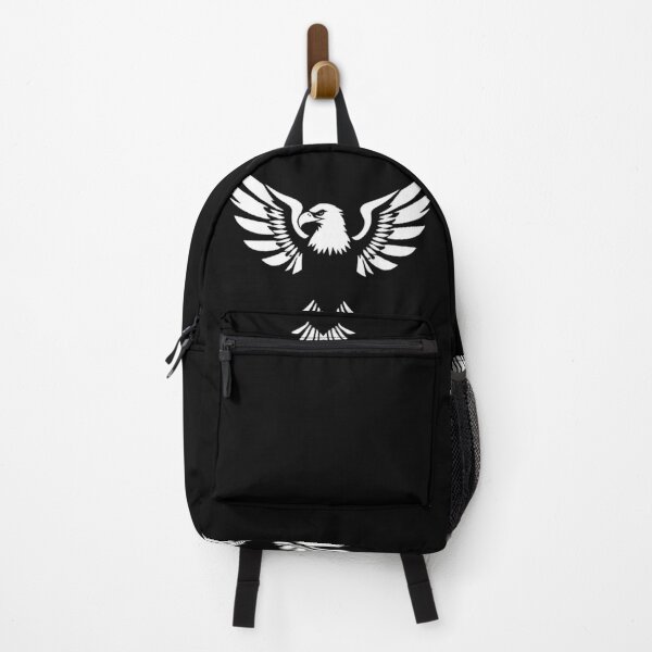 Item preview, Heraldic Eagle Profile - Majestic Wings Spread Icon designed and sold by Negative Space Art.