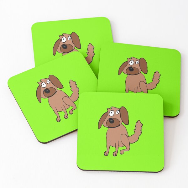 Item preview, Lola the Brown Labrador Dog (Green Background) by Everything Eli designed and sold by EverythingEli.