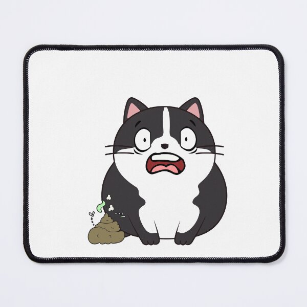 Item preview, Funny fat cat smells stinky poo designed and sold by Pet Station.