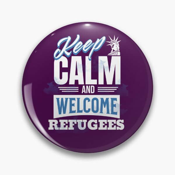 Item preview, Keep Calm and Welcome Refugees designed and sold by Art2Me.